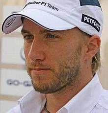 Nick Heidfeld, vom Formel-1-Fahrer bei BMW-Sauber über den Reservisten bei Mercedes-Benz und jetzt als Top-Testfahrer beim neuen Reifenhersteller Pirelli engagiert. Foto: L. Gorys/Auto-Reporter.NET